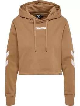 Толстовка Hummel Hoodie Hmllegacy Woman Cropped Hoodie, цвет TIGERS EYE
