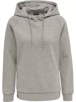 Толстовка Hummel Hoodie Hmlred Classic Hoodie Woman, серый меланж