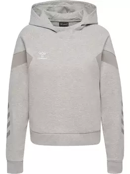 Толстовка Hummel Hoodie Hmltravel Sweat Hoodie Woman, цвет LIGHT GREY MELANGE