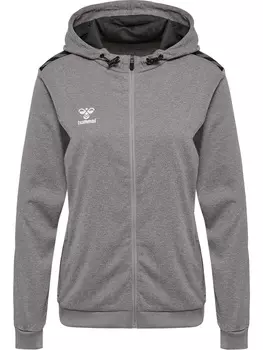 Толстовка Hummel Hoodie, серый меланж