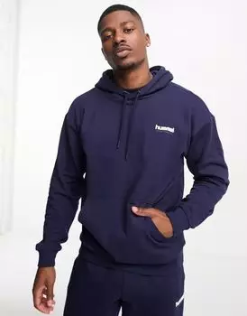 Толстовка Hummel из темно-синей толстовки с логотипом
