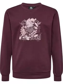 Толстовка Hummel, красное вино
