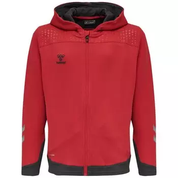 Толстовка Hummel Lead Full Zip, красный