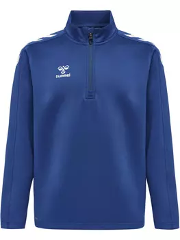 Толстовка Hummel Mit Kurzem Reiverschluss Hmlcore Xk Half Zip Poly Sweat Kids, цвет TRUE BLUE