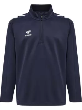 Толстовка Hummel Mit Kurzem Reiverschluss Hmlcore Xk Half Zip Poly Sweat Kids, морской