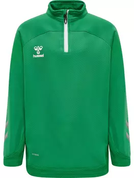 Толстовка Hummel Mit Kurzem Reiverschluss Hmllead Half Zip Kids, цвет JELLY BEAN