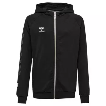 Толстовка Hummel Move Grid Cotton Full Zip, черный