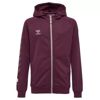 Толстовка Hummel Move Grid Cotton Full Zip, фиолетовый