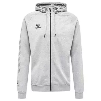 Толстовка Hummel Move Grid Cotton Full Zip, серый