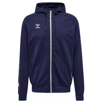 Толстовка Hummel Move Grid Cotton Full Zip, синий