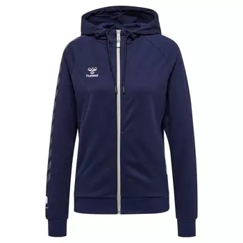 Толстовка Hummel Move Grid Cotton Full Zip, синий