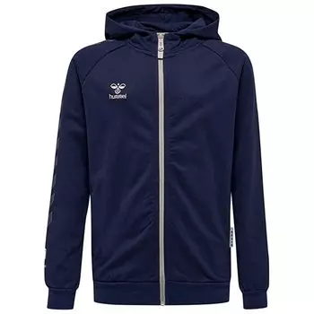 Толстовка Hummel Move Grid Cotton Full Zip, синий