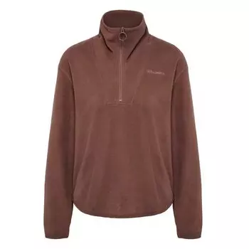 Толстовка Hummel MT Connect Loose Half Zip, коричневый