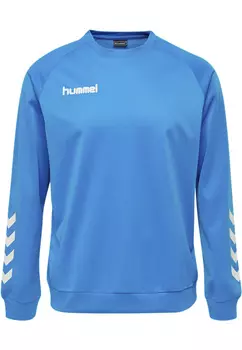 Толстовка Hummel Poly Hmlpromo Poly, цвет DIVA BLUE