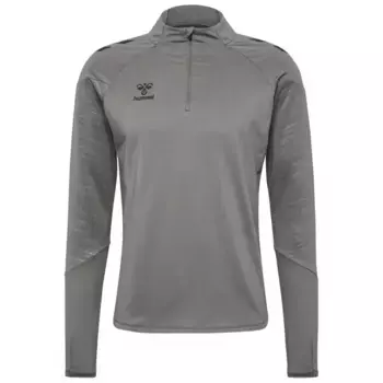 Толстовка Hummel Pro Training half zip, серый