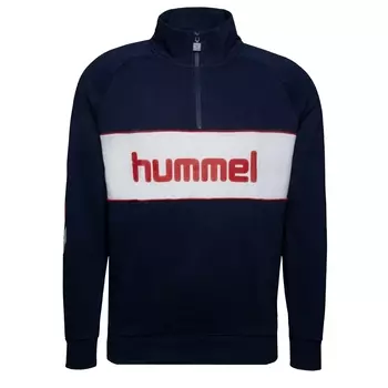 Толстовка Hummel Pullover Ic Durban Half Zip, синий