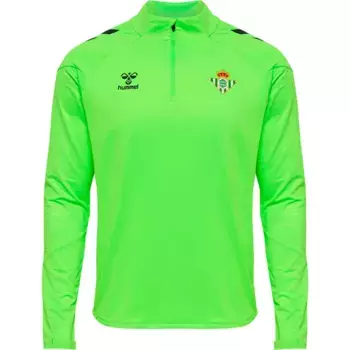 Толстовка Hummel Real Betis Balompi PRO25 24/25 half zip, зеленый