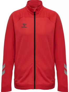 Толстовка Hummel Reiverschlussjacke Hml Lead Women Poly Zip Jacket, цвет TRUE RED