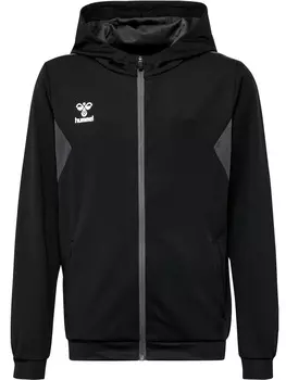 Толстовка Hummel Reiverschlussjacke Hmlauthentic Pl Zip Hoodie Kids, черный