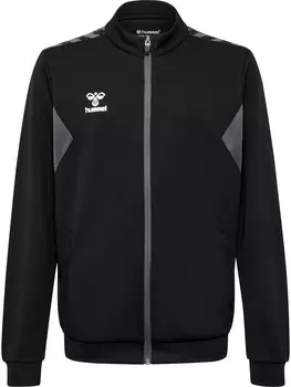 Толстовка Hummel Reiverschlussjacke Hmlauthentic Pl Zip Jacket Kids, черный