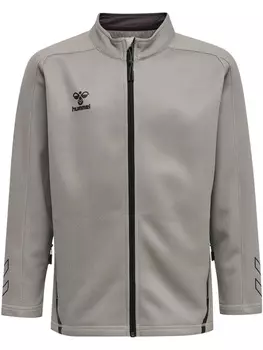 Толстовка Hummel Reiverschlussjacke Hmlcima Xk Zip Jacket Kids, серый меланж