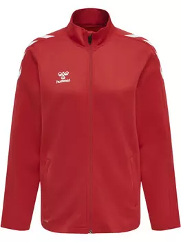 Толстовка Hummel Reiverschlussjacke Hmlcore Xk Poly Zip Sweat Woman, цвет TRUE RED