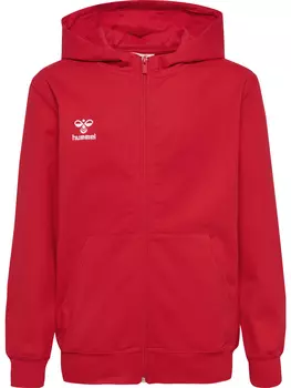 Толстовка Hummel Reiverschlussjacke Hmlgo 2.0 Zip Hoodie Kids, цвет TRUE RED