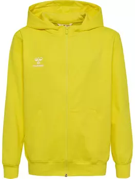 Толстовка Hummel Reiverschlussjacke Hmlgo 2.0 Zip Hoodie Kids, цвет BLAZING YELLOW