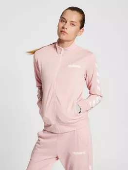 Толстовка Hummel Reiverschlussjacke Hmllegacy Poly Woman Zip Jacket, цвет CHALK PINK