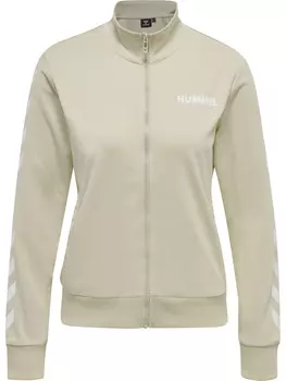 Толстовка Hummel Reiverschlussjacke Hmllegacy Poly Woman Zip Jacket, цвет PUMICE STONE