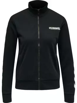 Толстовка Hummel Reiverschlussjacke Hmllegacy Poly Woman Zip Jacket, черный