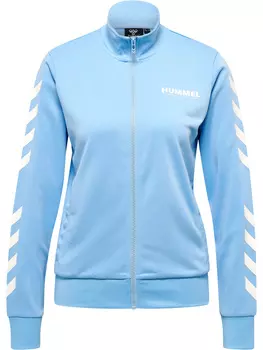 Толстовка Hummel Reiverschlussjacke Hmllegacy Poly Woman Zip Jacket, цвет PLACID BLUE