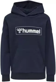 Толстовка Hummel с капюшоном "BOX HOODIE - для детей", черный