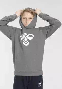 Толстовка Hummel с капюшоном "HMLCUATRO HOODIE - для детей", серый