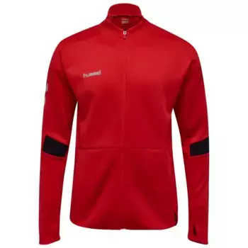 Толстовка Hummel Tech Move Poly full zip, красный