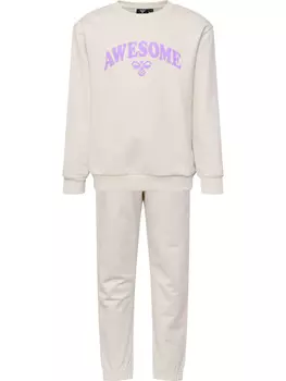 Толстовка Hummel Trainingsanzug Mit Rundhalsausschnitt Hmlrushy Crewsuit, цвет BIRCH