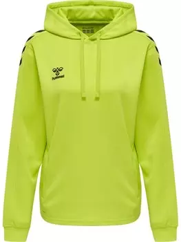 Толстовка Hummel Verstellbare Taille Hoodie Hmlcore Multisport Damen, цвет LIME POPSICLE