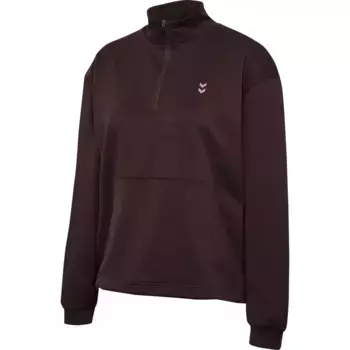 Толстовка Hummel Yoga Soft half zip, коричневый