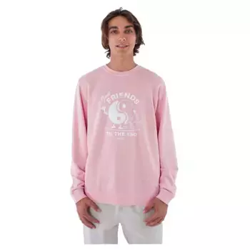 Толстовка Hurley Lightweight Terry, розовый