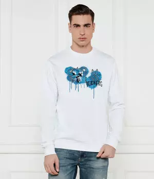 Толстовка Iceberg Regular Fit, белый
