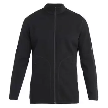 Толстовка Icebreaker 560 Realfleece Elemental II Merino Full Zip, черный