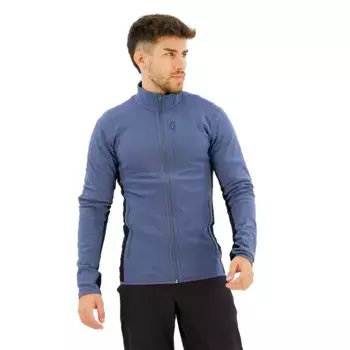 Толстовка Icebreaker Descender full zip, синий
