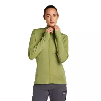 Толстовка Icebreaker Merino 260 Quantum full zip, зеленый