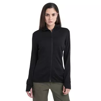Толстовка Icebreaker Merino 260 Quantum IV Full Zip, черный