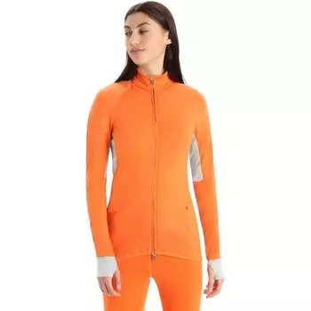 Толстовка Icebreaker Zone Knit Zip, оранжевый