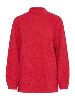 Толстовка ICHI OELLY, цвет Light pink/bright red