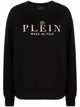 Толстовка Icon Plein с длинными рукавами Philipp Plein, черный