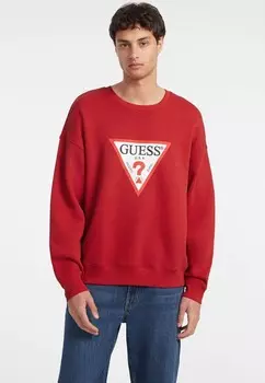 Толстовка ICONIC Guess Jeans, красный