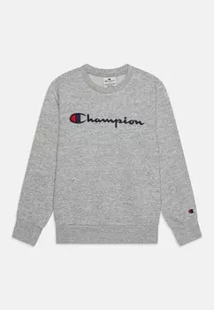 Толстовка ICONS CREWNECK CONTRAST LOGO UNISEX Champion, серый