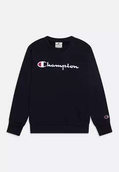 Толстовка ICONS CREWNECK CONTRAST LOGO UNISEX Champion, темно-синий